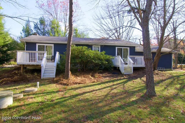 137 Indian Trail Road Jim Thorpe, PA 18229 - Photo 12 of 12 a view of a house with backyard