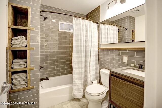137 Indian Trail Road Jim Thorpe, PA 18229 - Photo 8 of 12 a bathroom with a sink a toilet and shower