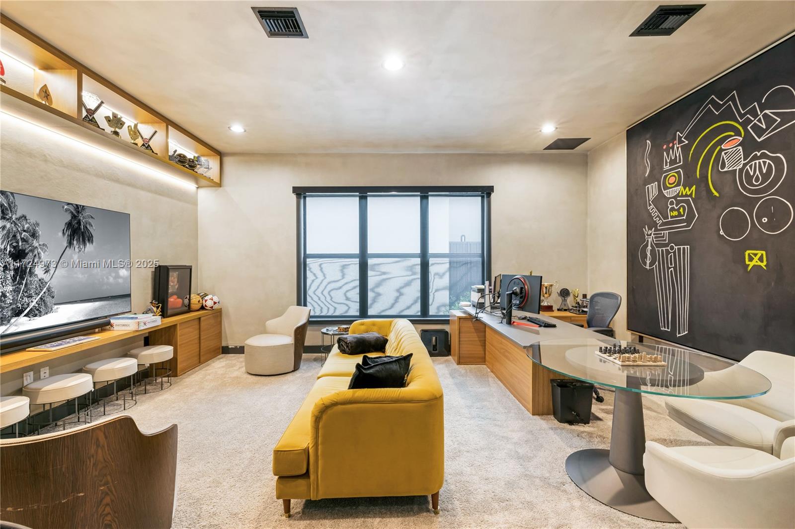 8853 New River Falls Road Boca Raton, FL 33496 - Photo 15 of 35 a living room with furniture and a flat screen tv