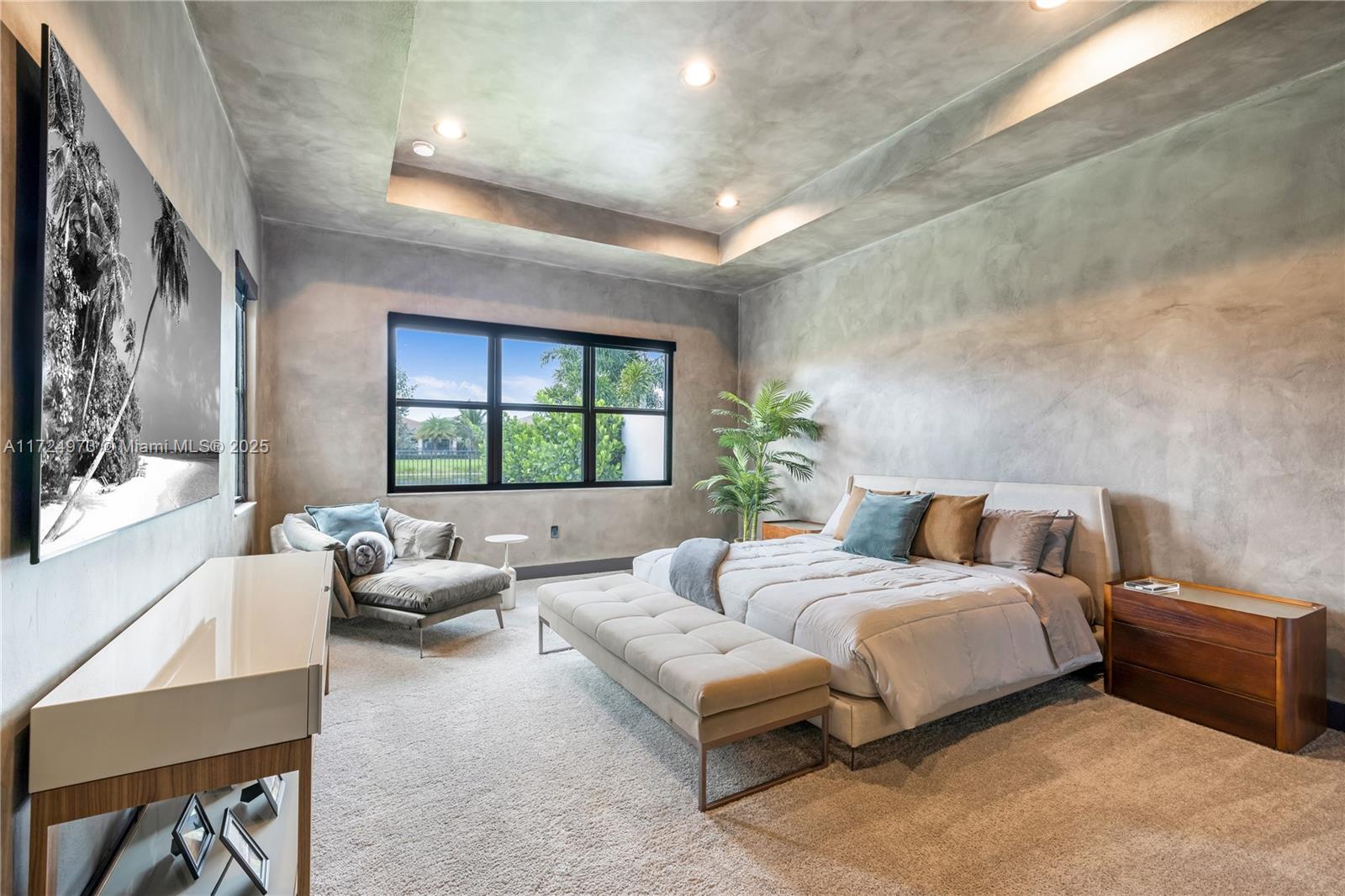 8853 New River Falls Road Boca Raton, FL 33496 - Photo 10 of 35 a bedroom with bed and a large window