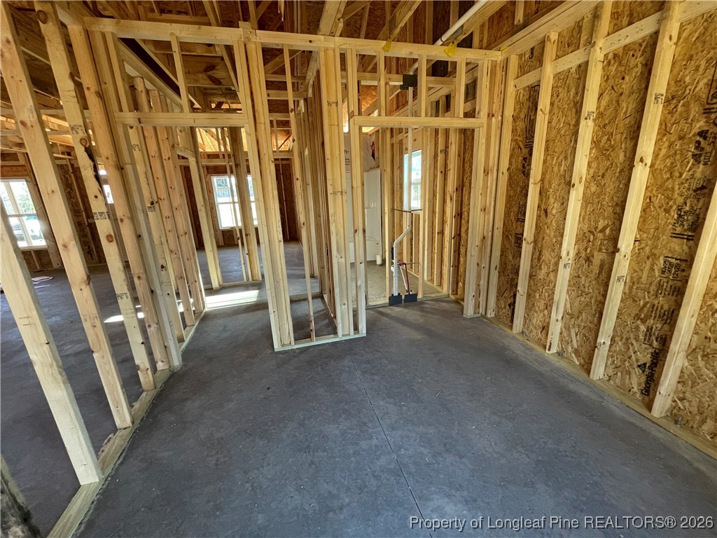 2677 Smith Mill Road Lumberton, NC 28358 - Photo 10 of 21 Spare Bedroom standing at window looking back to door