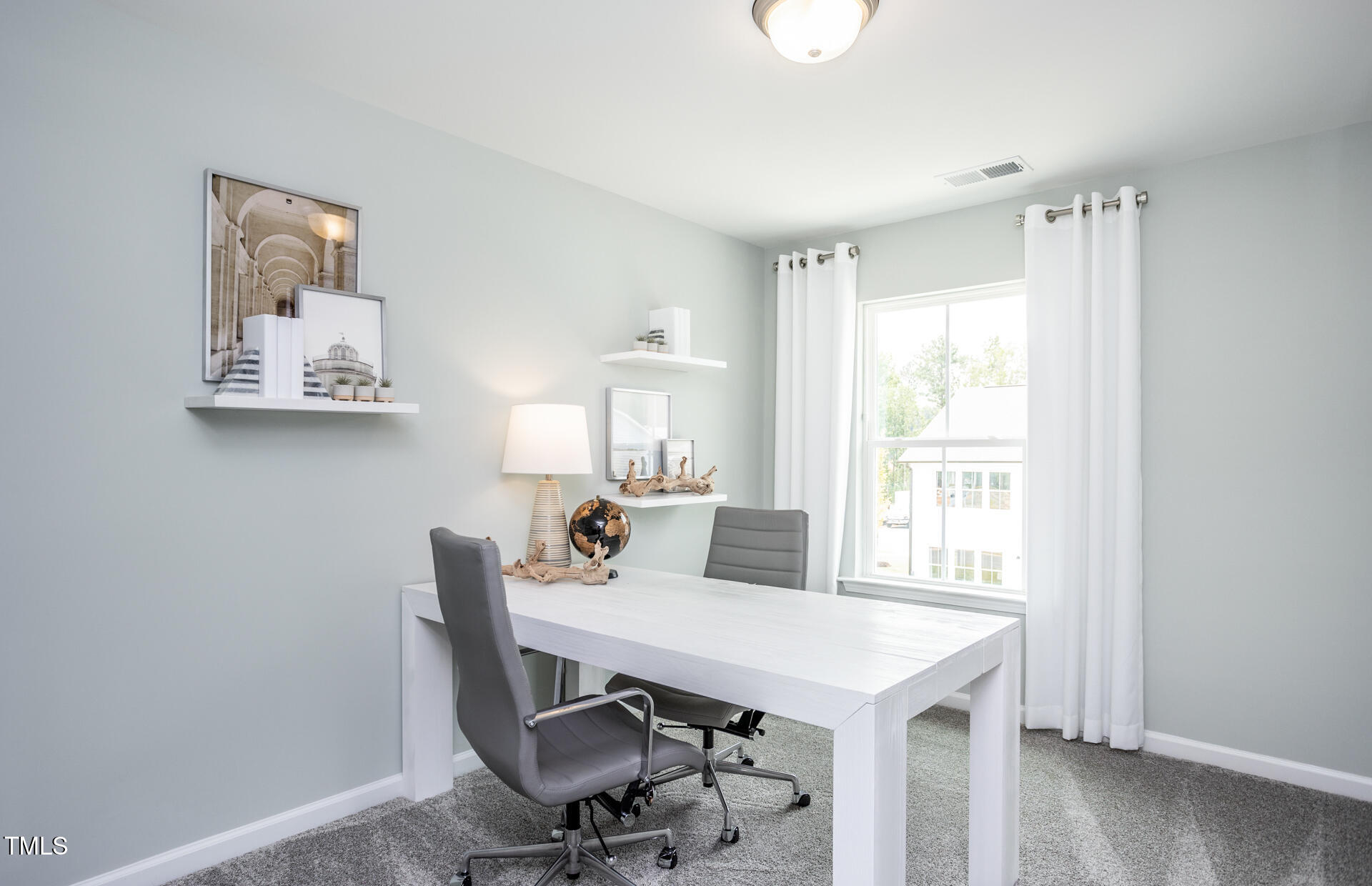 2919 Denson Road Fuquay-Varina, NC 27526 - Photo 15 of 26 a view of a dining room with furniture window and outside view