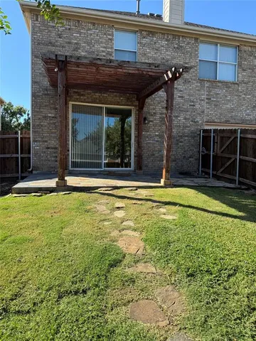a view of wooden wall