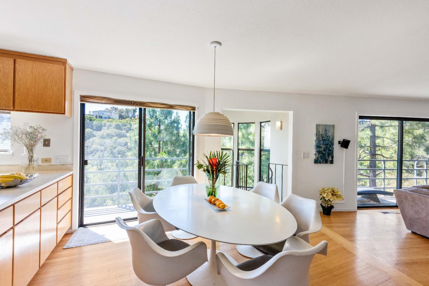 1305 Southdown Road Hillsborough, CA 94010 - Photo 26 of 72 a living room with furniture and a large window