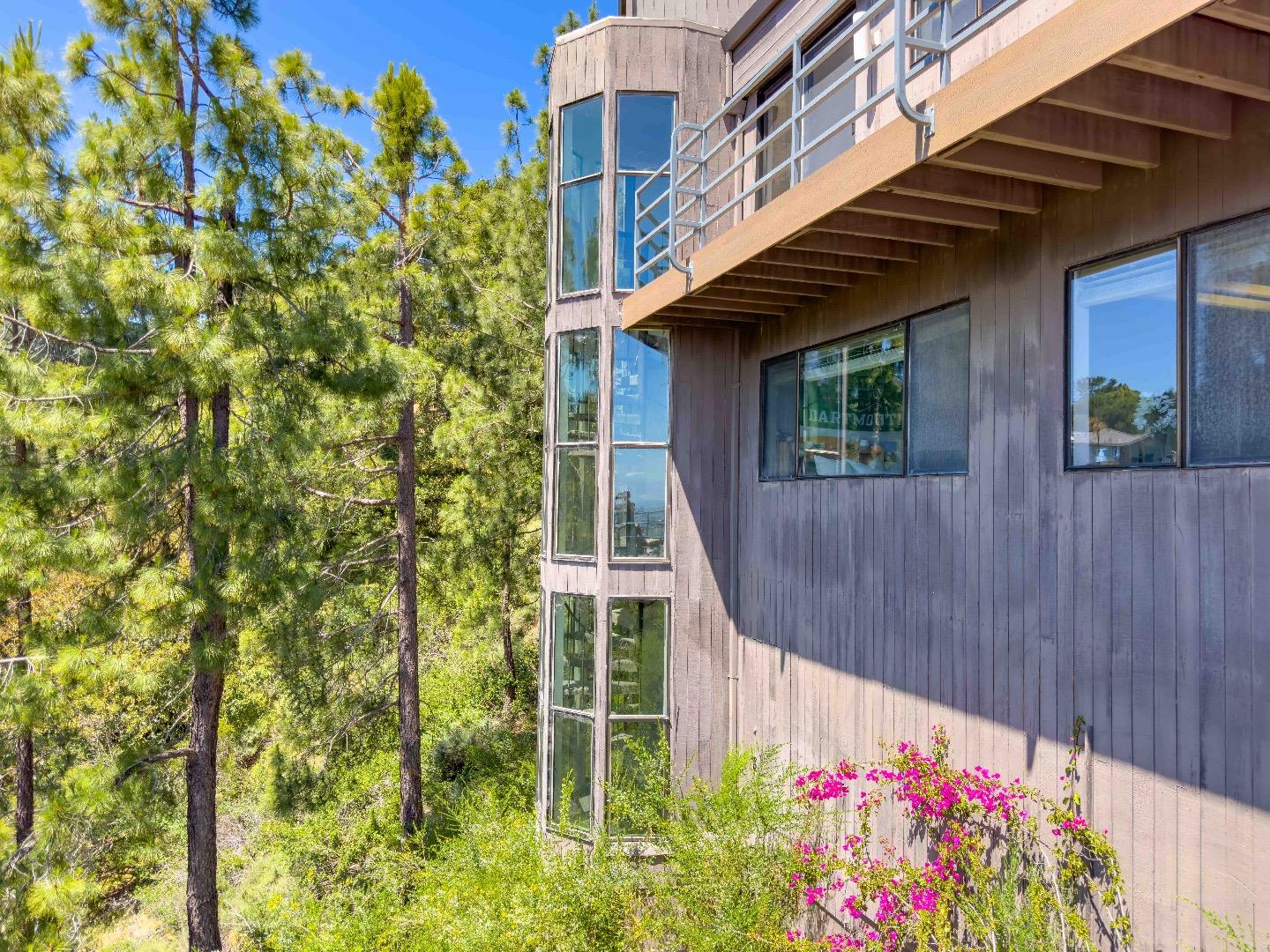 1305 Southdown Road Hillsborough, CA 94010 - Photo 59 of 72 a view of a wooden door of a house