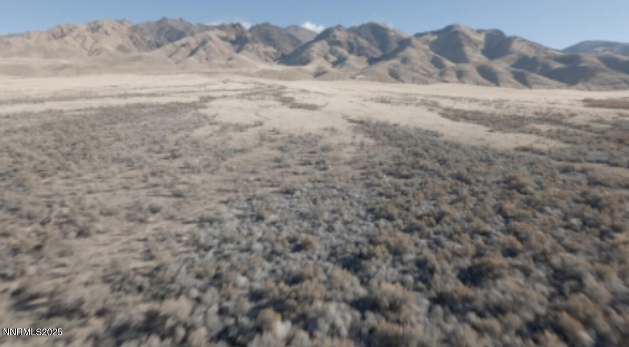1111015 Well Road Imlay, NV 89418 - Photo 10 of 26 a view of a dry yard with mountains in the background