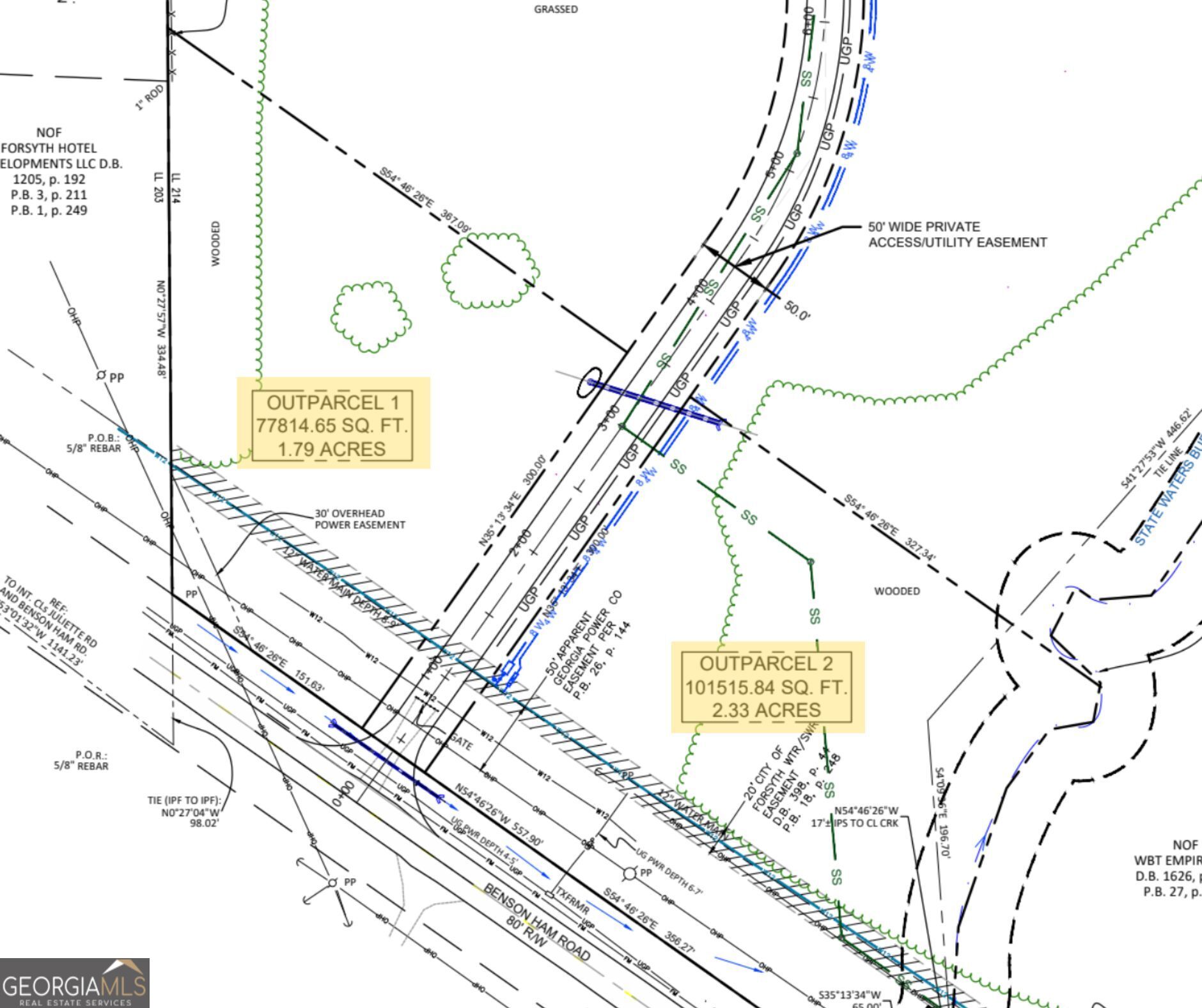 0 Benson Ham Road, Unit OUTPARCEL 1 Forsyth, GA 31029 - Photo 2 of 4 a sign that is on the side of a building