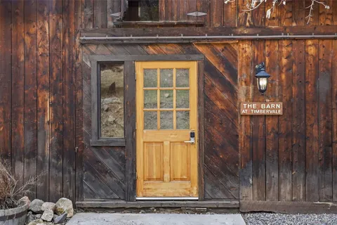 a view of a door front of a house