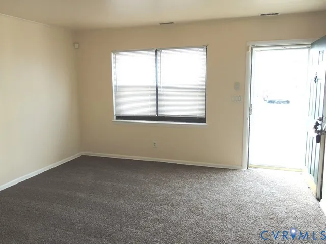 a backyard of a house