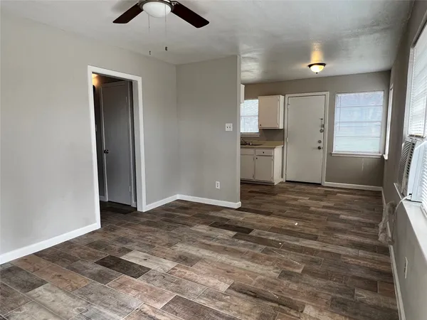 a view of a livingroom with a fireplace
