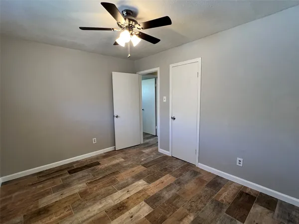 wooden floor in an empty room