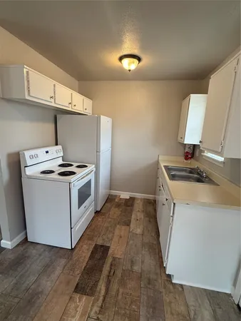 a utility room with washer and dryer