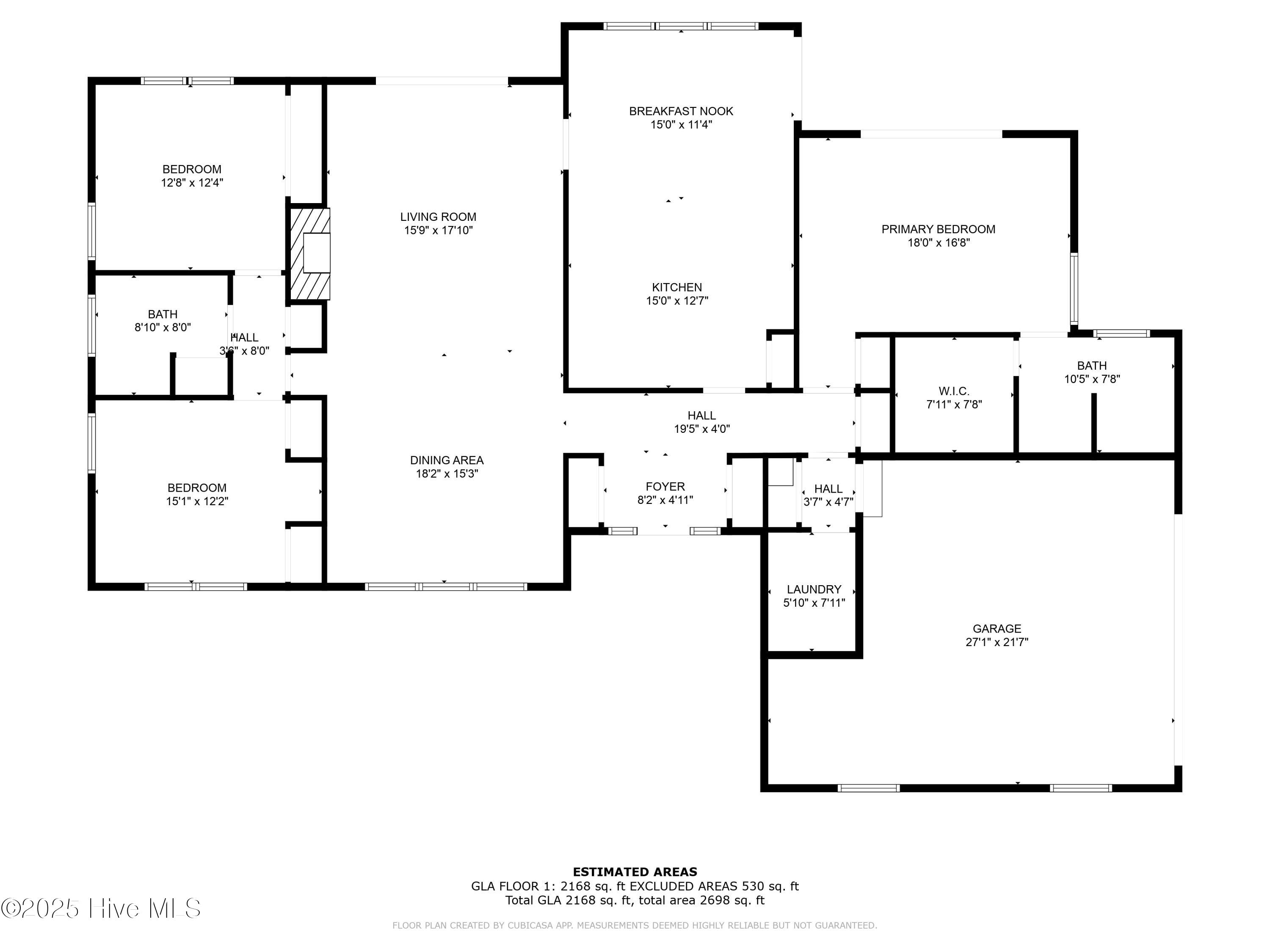 390 Donald Ross Drive Pinehurst, NC 28374 - Photo 37 of 37 1-Floorplan_1