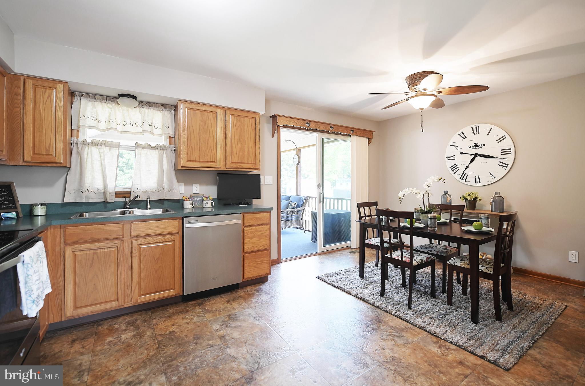 1451 Oldfield Point Road Elkton, MD 21921 - Photo 11 of 51 Kitchen with window over sink & view of backyard