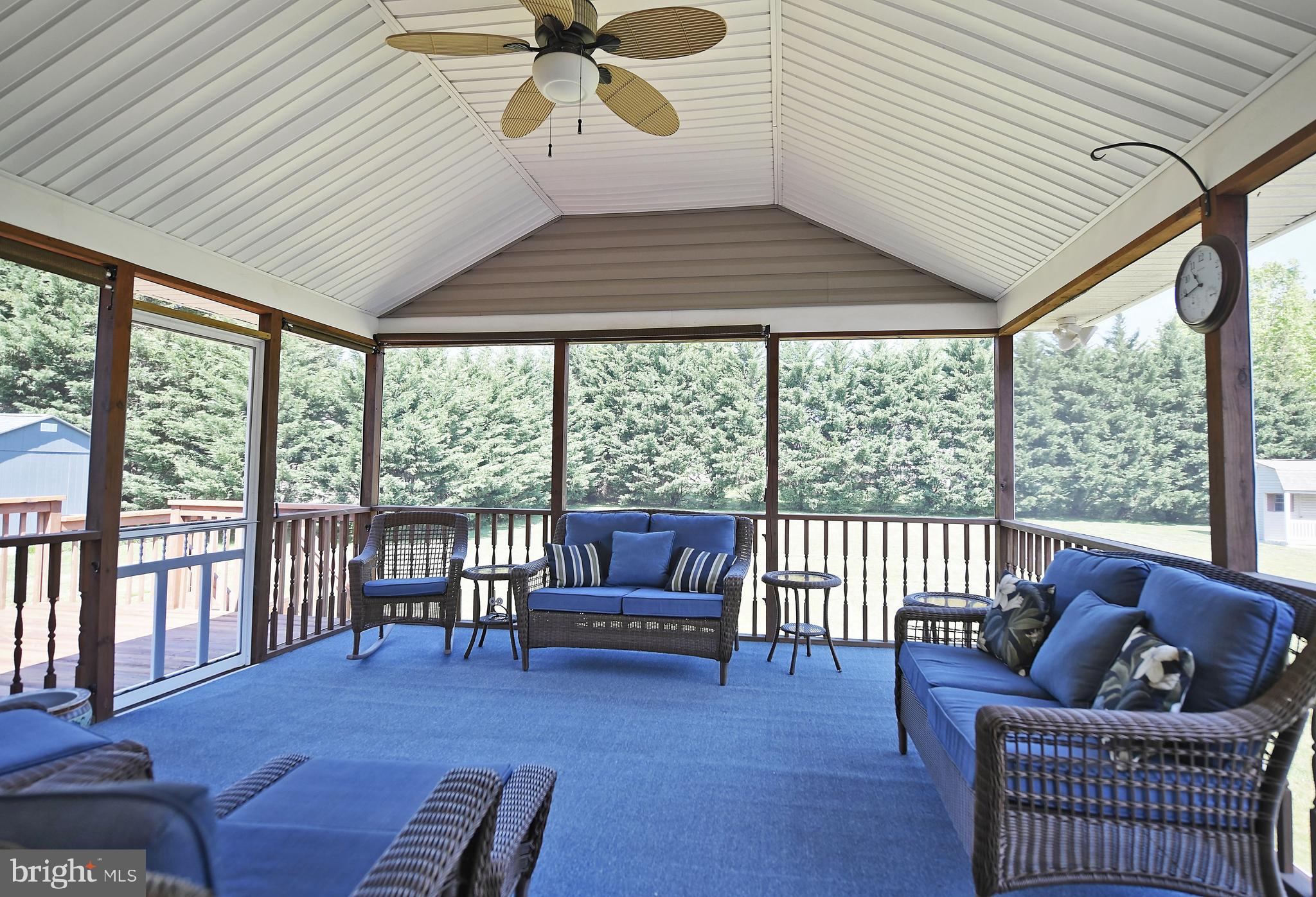 1451 Oldfield Point Road Elkton, MD 21921 - Photo 13 of 51 Screened porch with access to deck & backyard