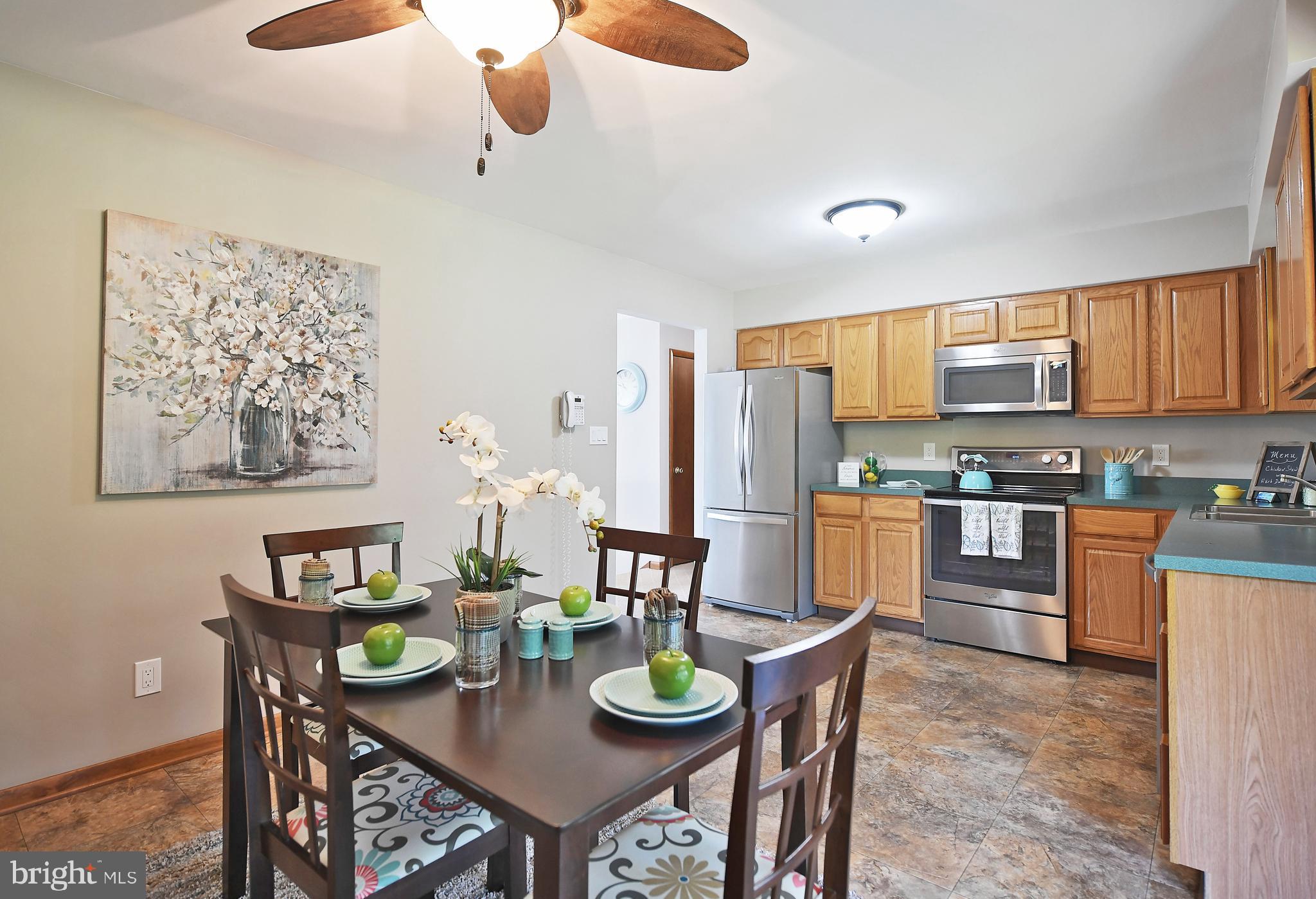 1451 Oldfield Point Road Elkton, MD 21921 - Photo 9 of 51 Kitchen with ceiling fan