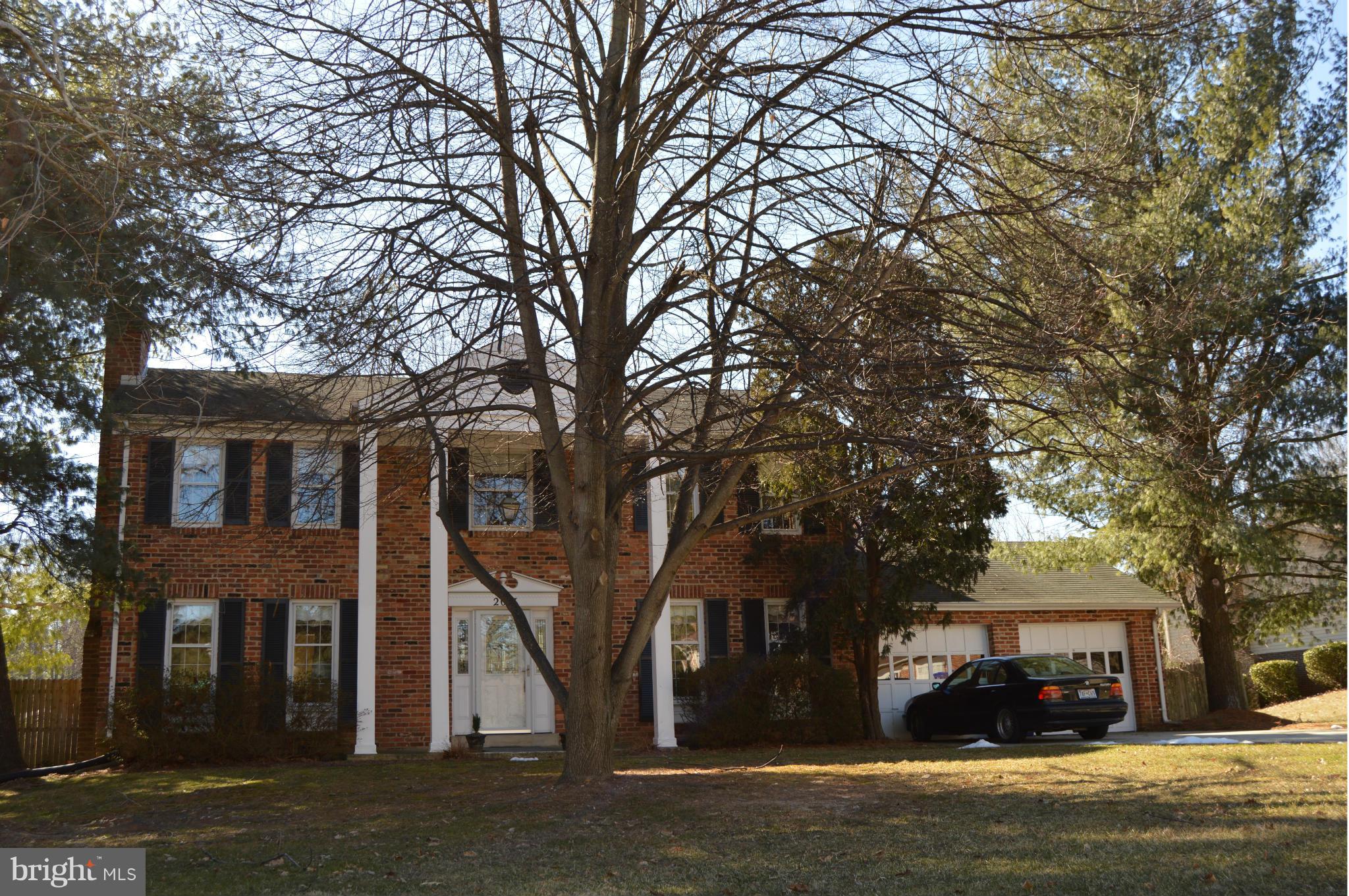 front view of house with a street
