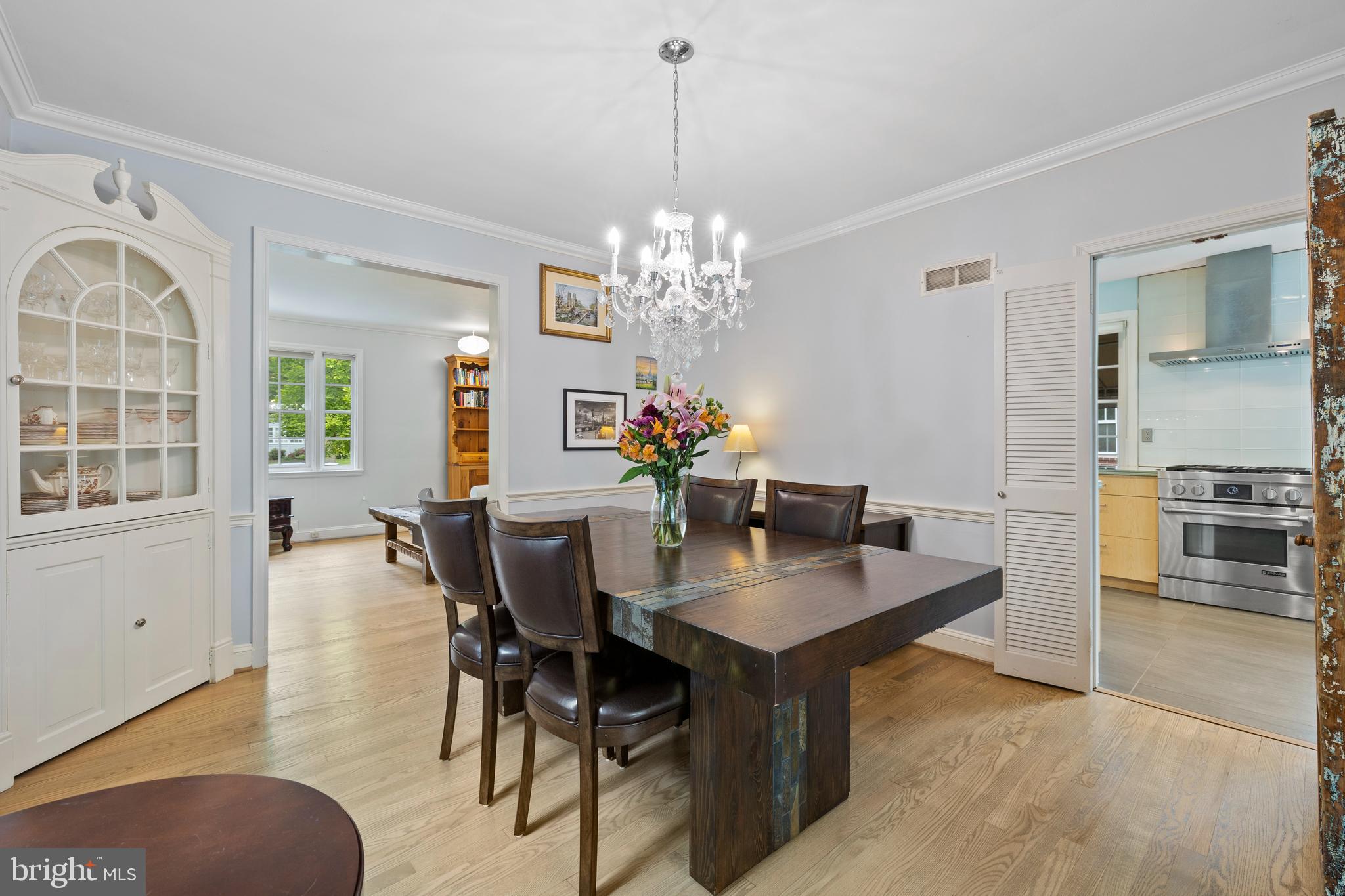 307 Broadmoor Road Baltimore, MD 21212 - Photo 13 of 55 The dining room has a built in cabinet
