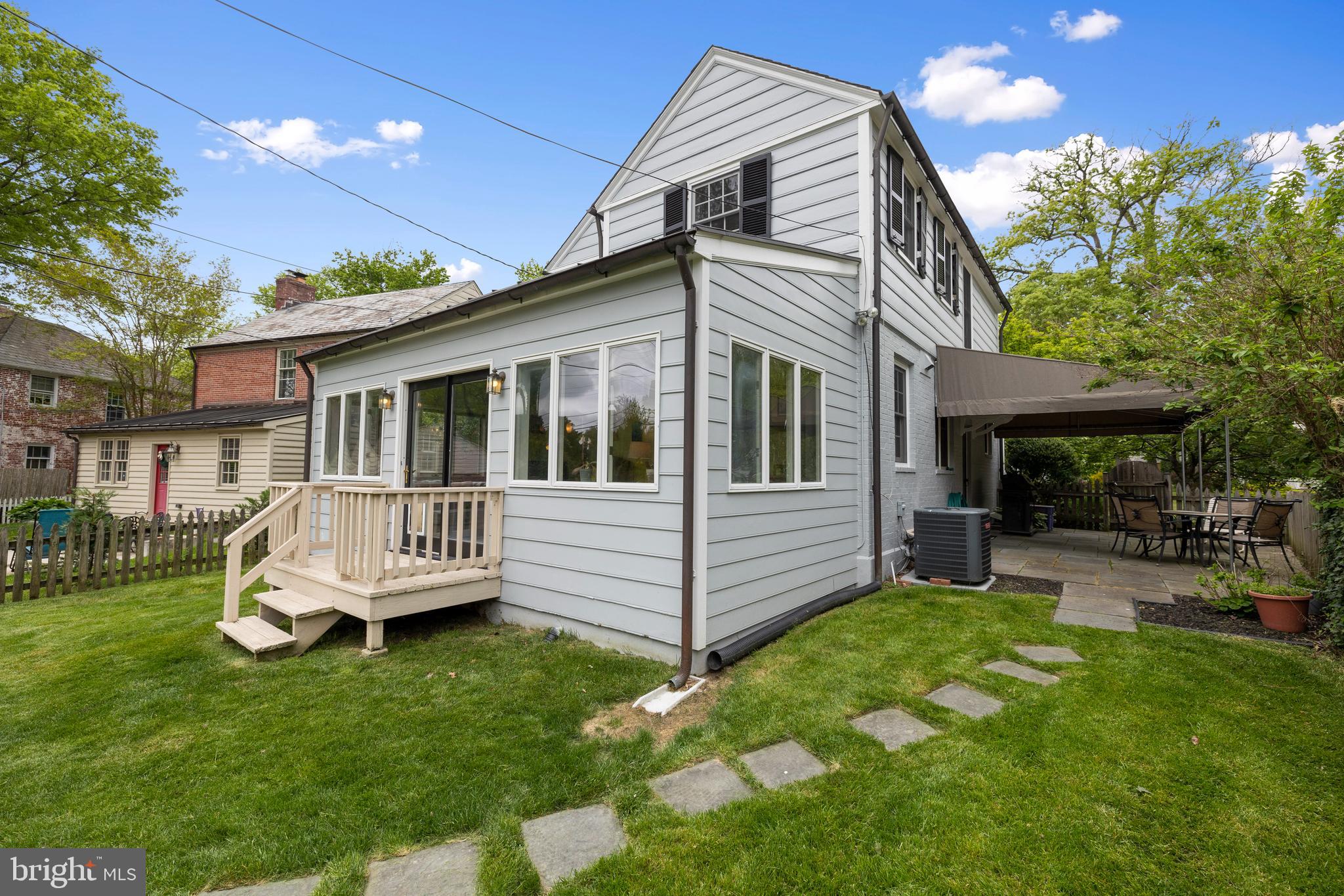307 Broadmoor Road Baltimore, MD 21212 - Photo 51 of 55 Rear view of the house.