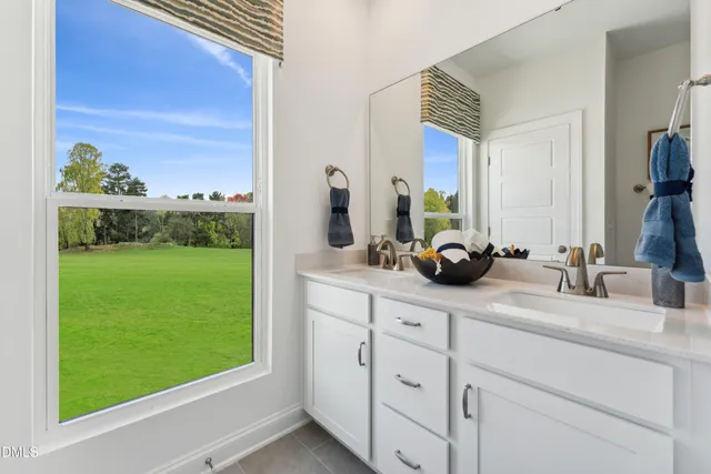 a view of an outdoor space with seating