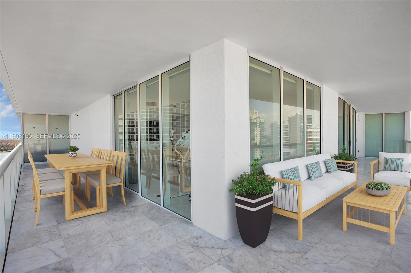 450 Alton Road, Unit 2110 Miami Beach, FL 33139 - Photo 31 of 34 Digitally staged