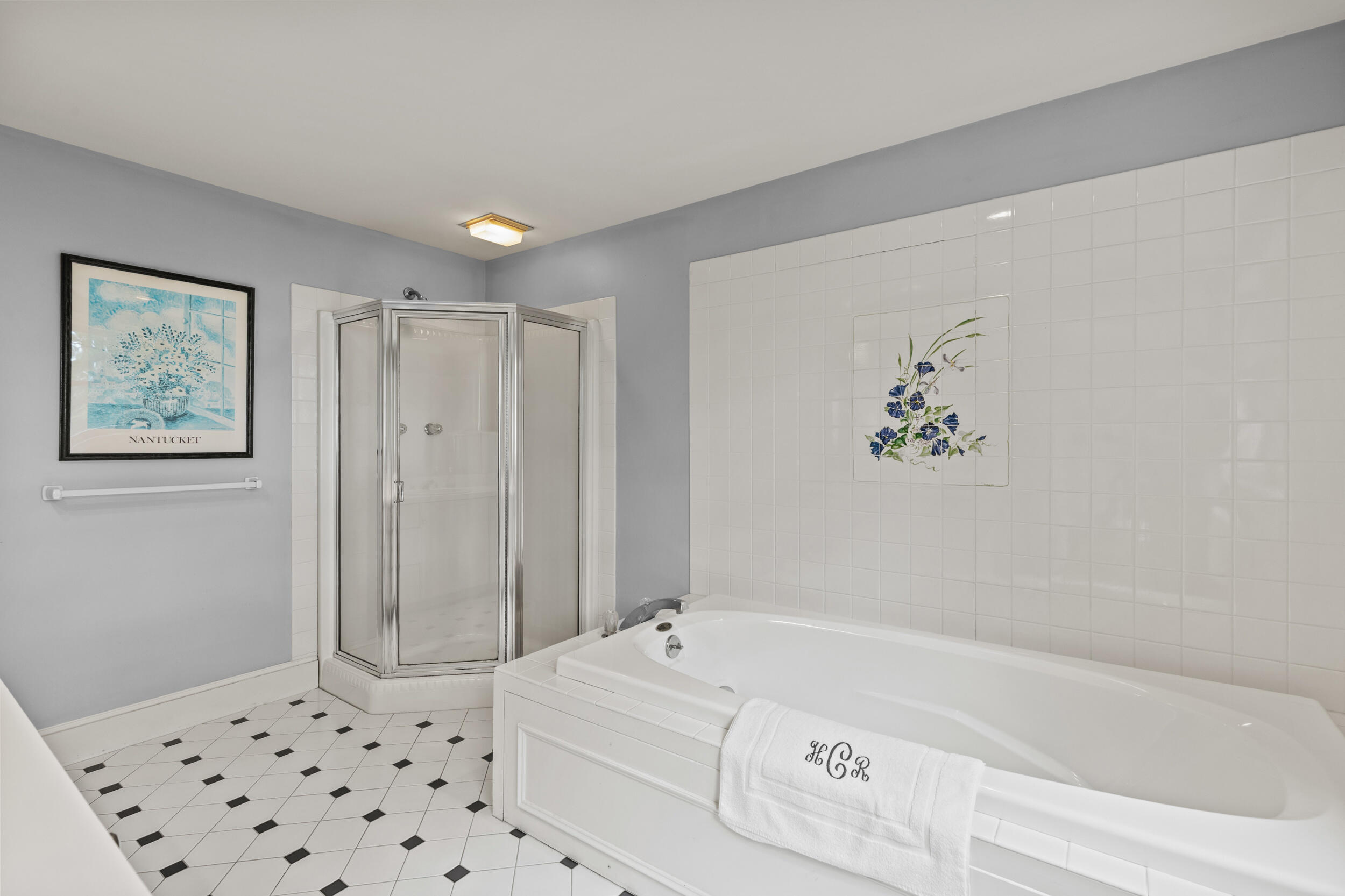 89 Schooner Ridge Road Cumberland, ME 04110 - Photo 29 of 54 SoakingSeparate Shower, Primary Bath