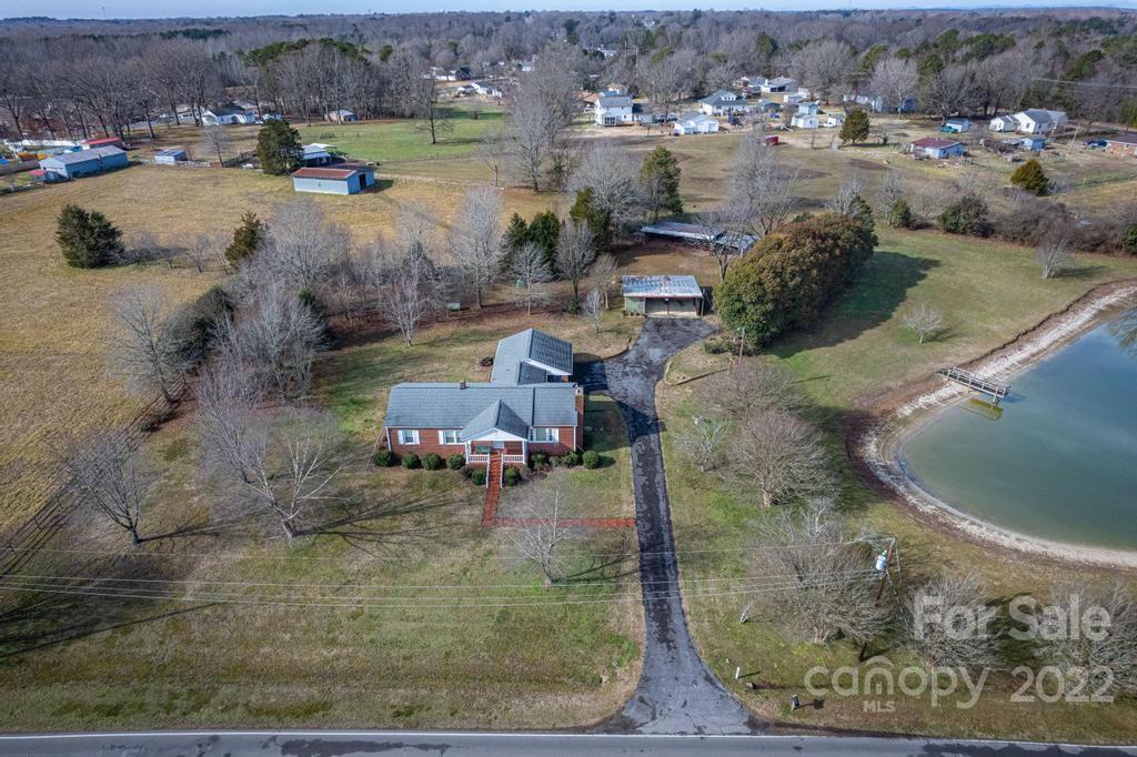 141 Wallaby Road Cherryville, NC 28021 - Photo 45 of 47 an aerial view of a house with outdoor space