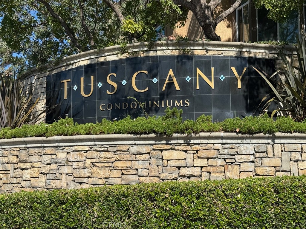 a view of a sign board