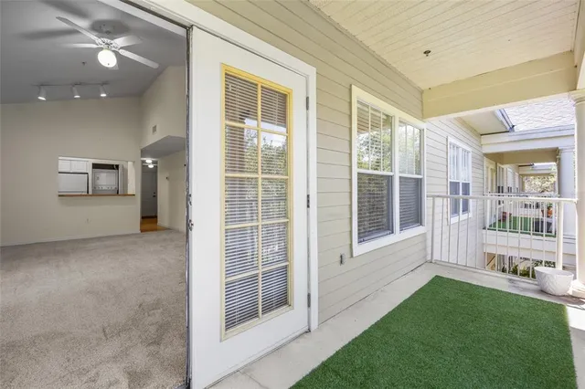 a view of outdoor with green space