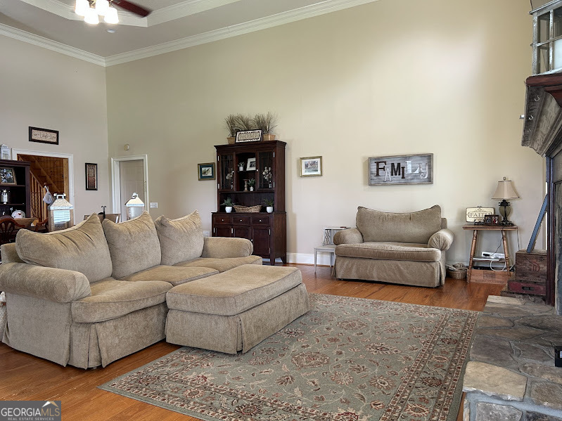 2838 Skitts Mountain Road Cleveland, GA 30528 - Photo 7 of 41 a living room with furniture and a couch