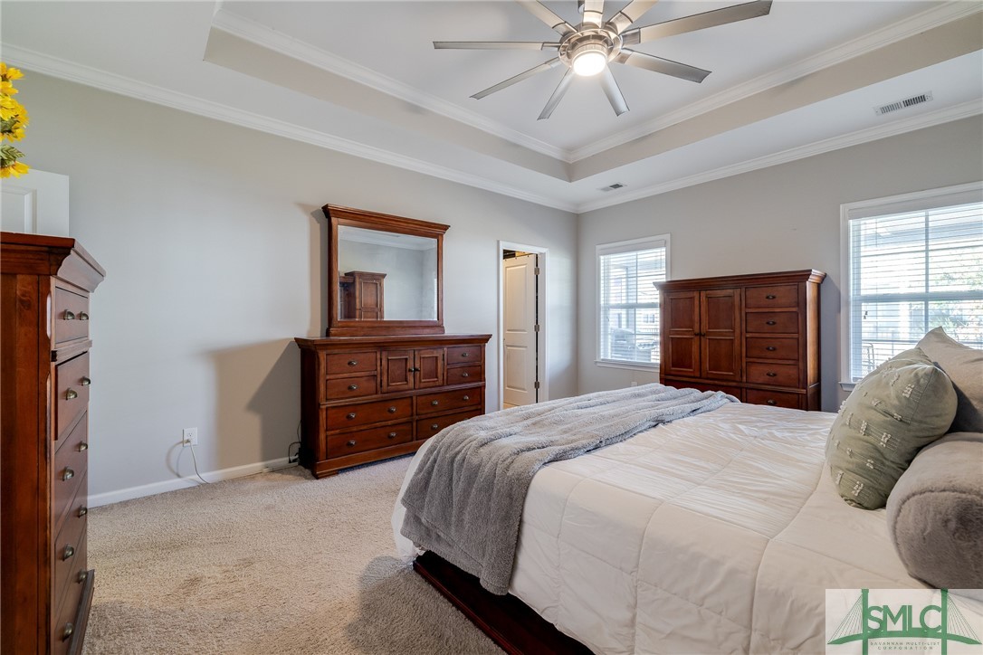 110 Baynard Street Pooler, GA 31322 - Photo 20 of 44 New light fixture, tray ceiling
