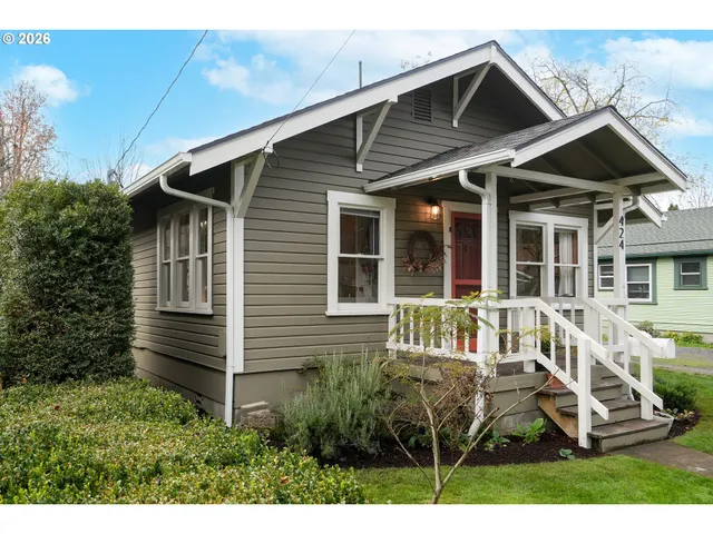 a house view with a seating space