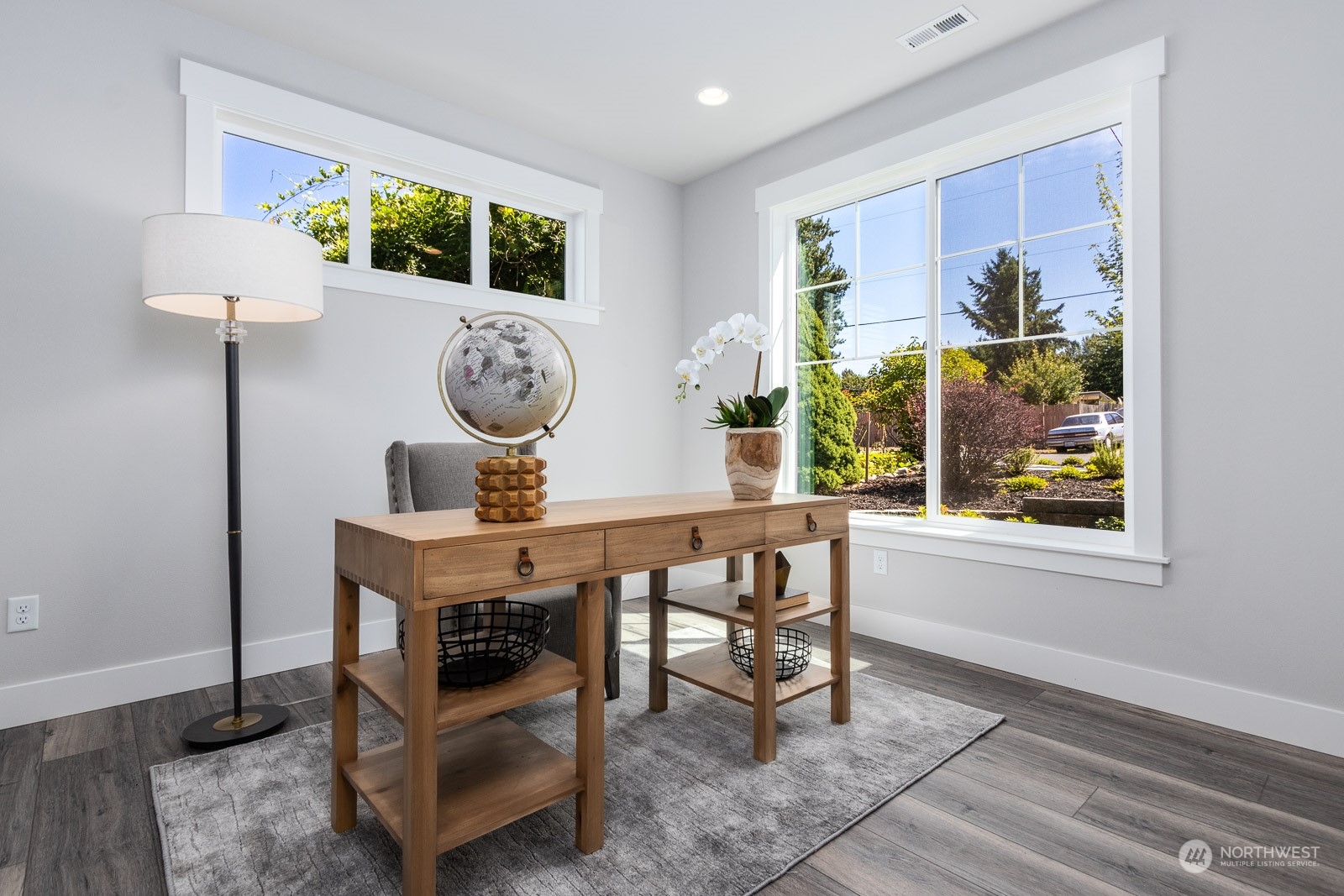 859 Field Avenue Northeast Renton, WA 98059 - Photo 3 of 27 a view of a workspace with furniture
