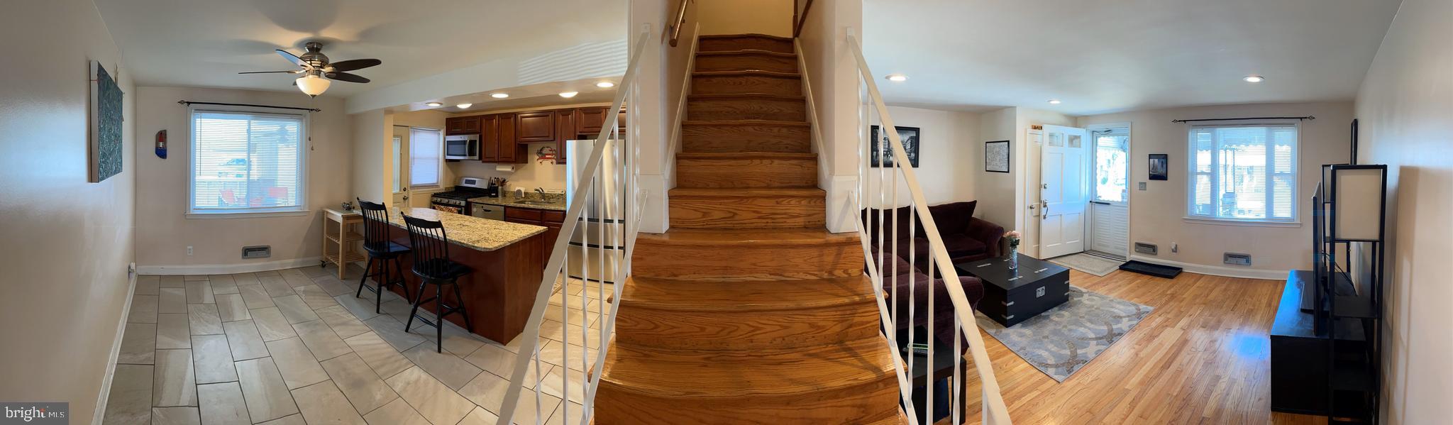 1890 Church Road Baltimore, MD 21222 - Photo 12 of 64 Open staircase up to 3 bedrooms and 1 full bath
