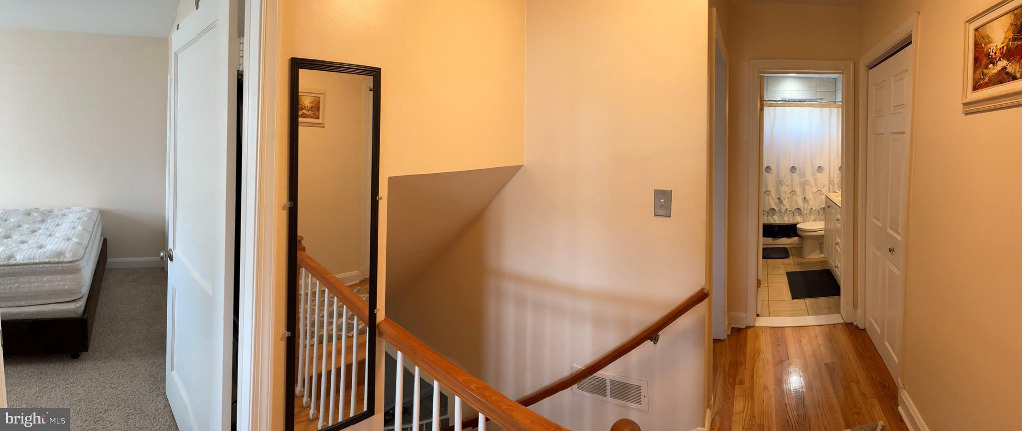1890 Church Road Baltimore, MD 21222 - Photo 35 of 64 2nd floor open hallway to 3 bedrooms and 1 bath