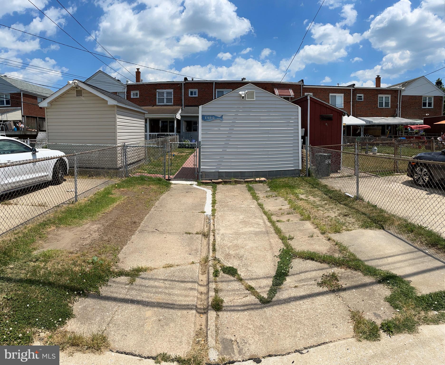 1890 Church Road Baltimore, MD 21222 - Photo 61 of 64 2 car parking pad in rear of house with views