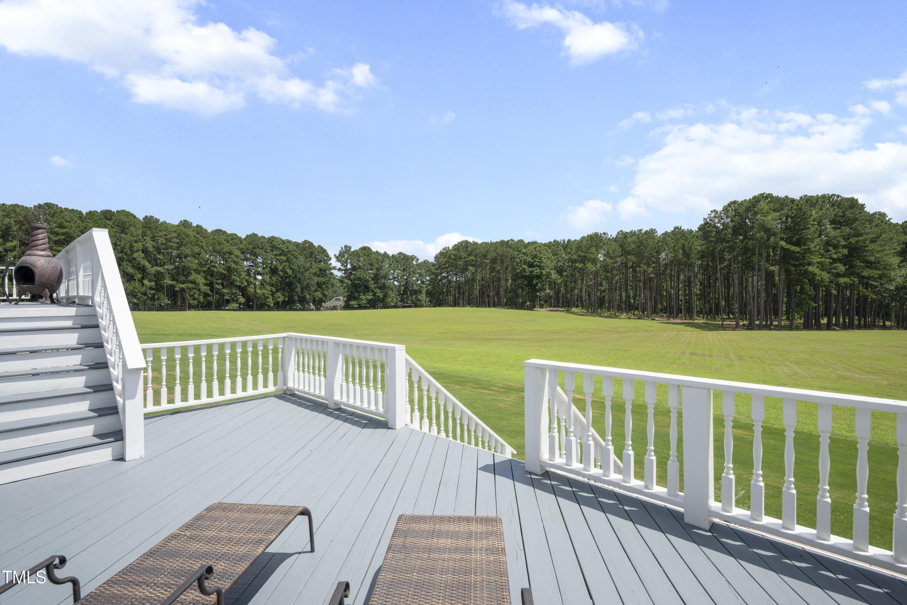 9820 Debnam Road Zebulon, NC 27597 - Photo 36 of 68 a view of a balcony with mountain view