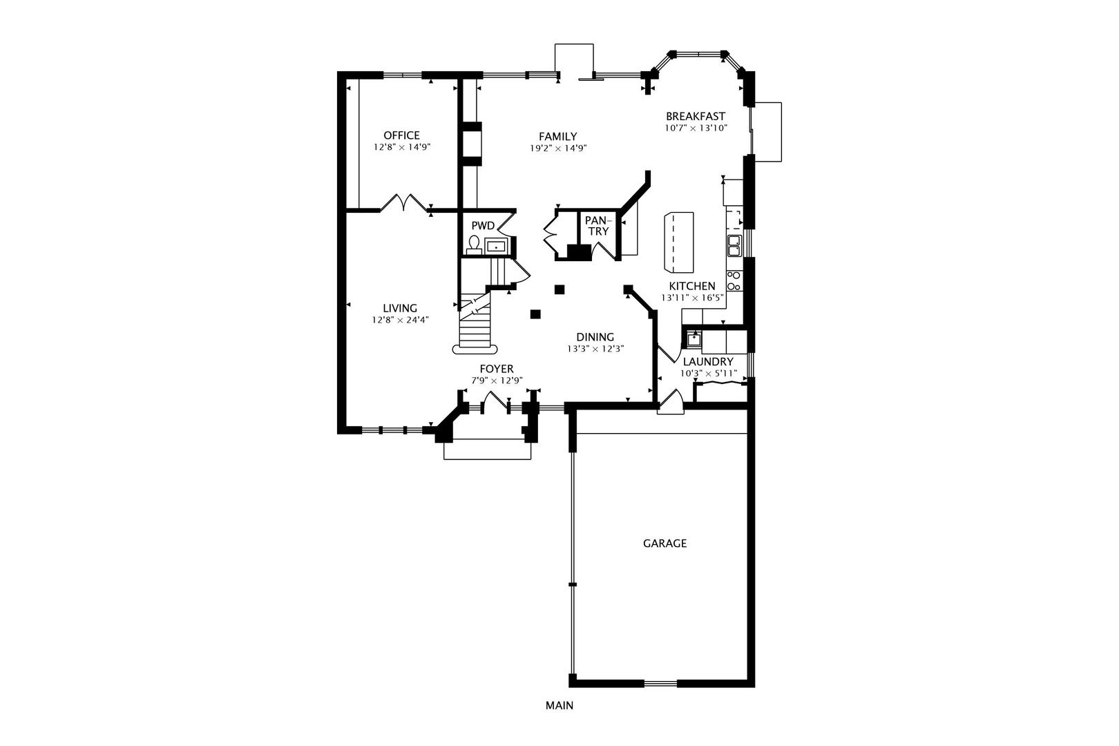 791 Endicott Road Highwood, IL 60040 - Photo 23 of 25 a picture of floor plan