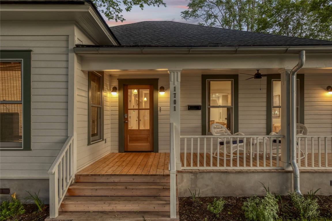 1701 Willow Street Austin, TX 78702 - Photo 4 of 29 The wrap-around covered porch is SOOO Texas.