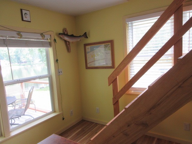 90 Riverside Lane Irvine, PA 16329 - Photo 27 of 47 Hand made staircase to the 2nd floor bedroom