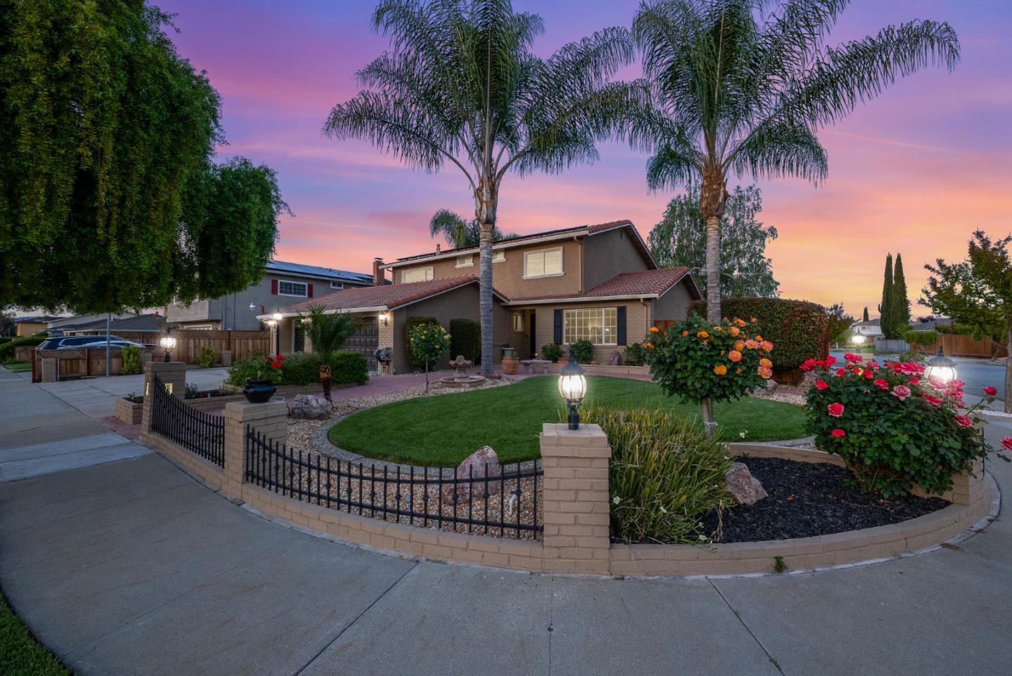 6570 Thames Drive Gilroy, CA 95020 - Photo 30 of 30 a front view of house with outdoor space and swimming pool