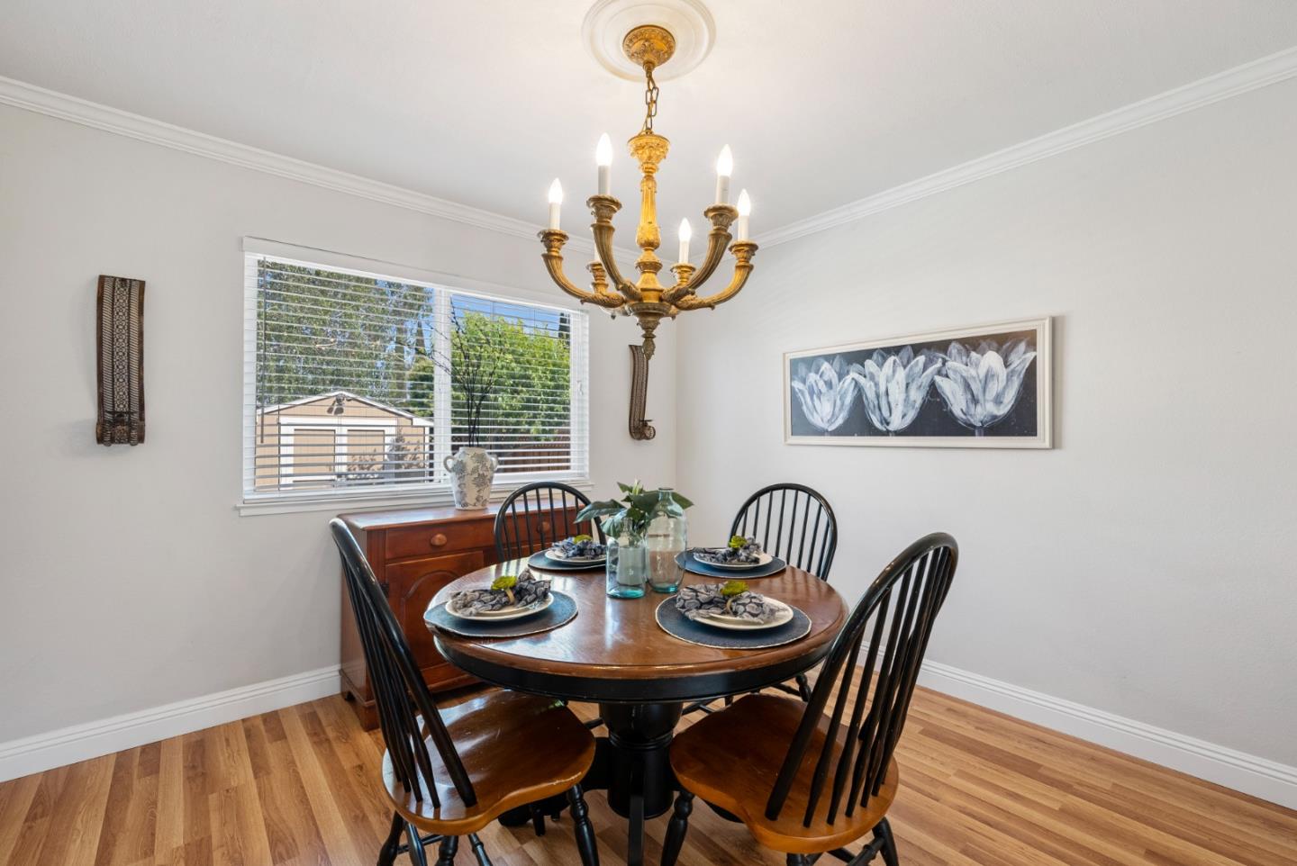 6570 Thames Drive Gilroy, CA 95020 - Photo 4 of 30 a view of a dining room with furniture window and outside view