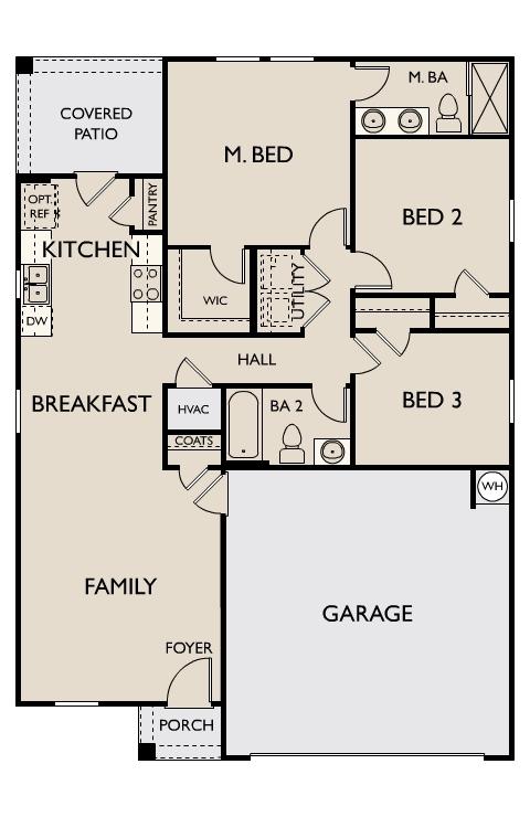 813 Casey Street Moncks Corner, SC 29461 - Photo 12 of 12 Floorplan