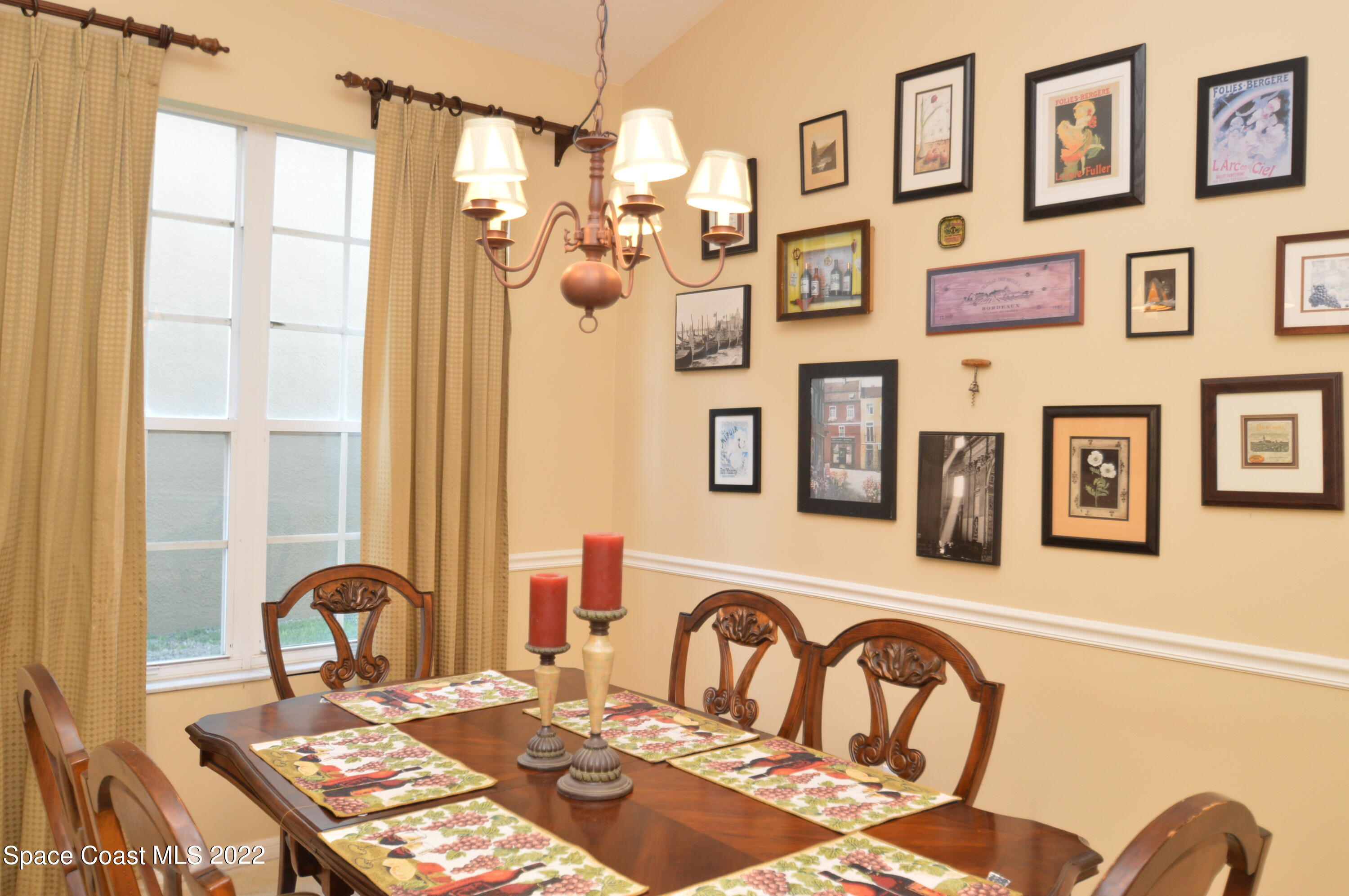 274 Intrepid Way Indialantic, FL 32903 - Photo 9 of 23 a picture of a very nice looking dining room with a large window