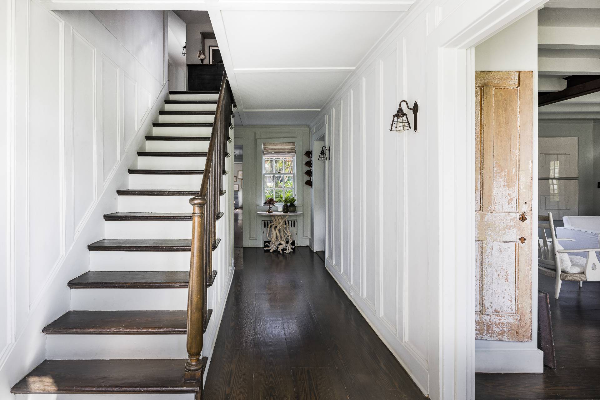 56 Sagaponack Road Bridgehampton, NY 11932 - Photo 11 of 23 a view of a hallway with wooden floor and entryway