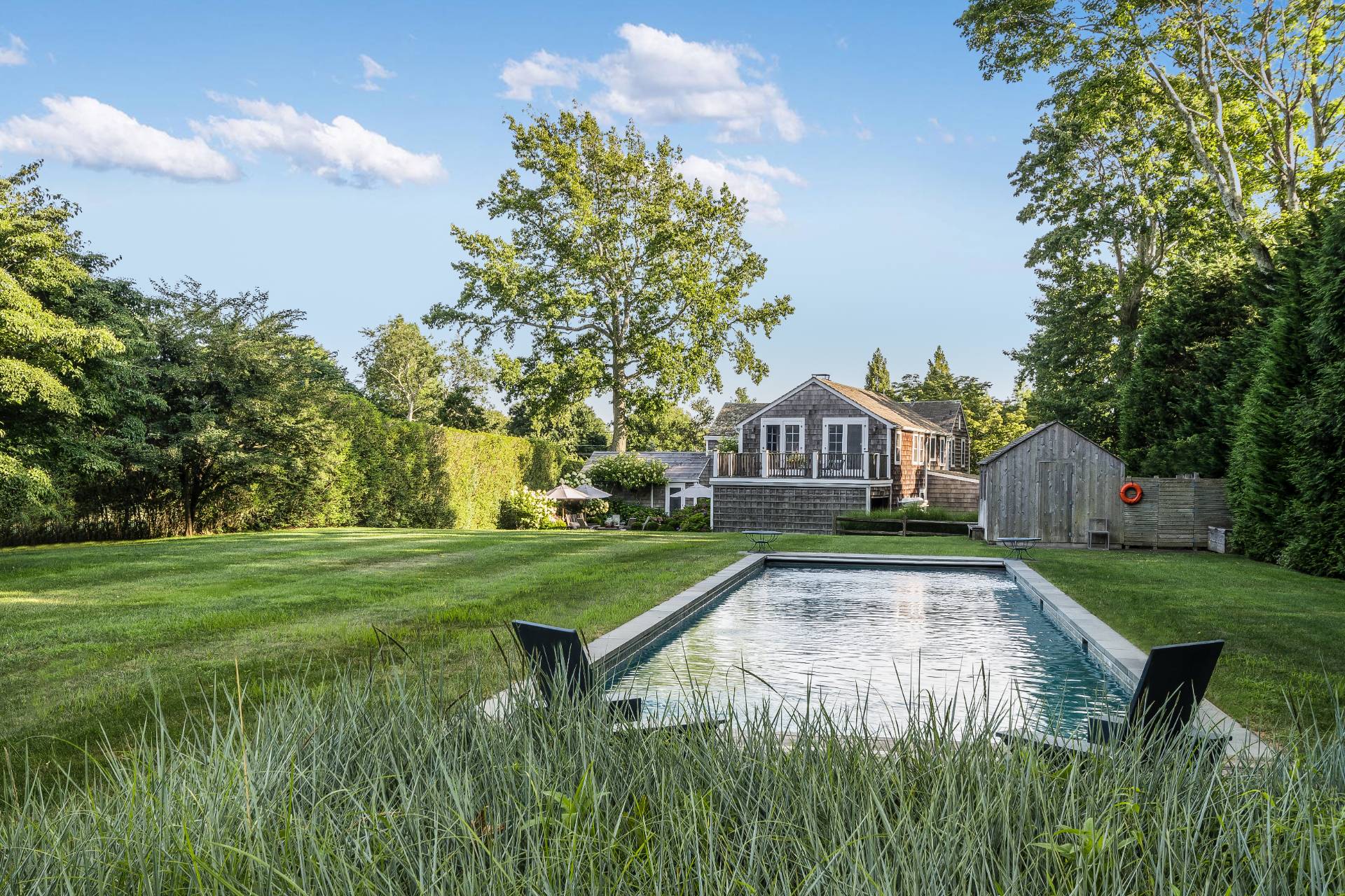 56 Sagaponack Road Bridgehampton, NY 11932 - Photo 23 of 23 a view of a house with a yard