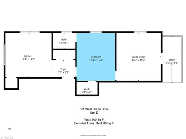 $800 | 611 West Green Drive, Unit D, High Point, NC 27260