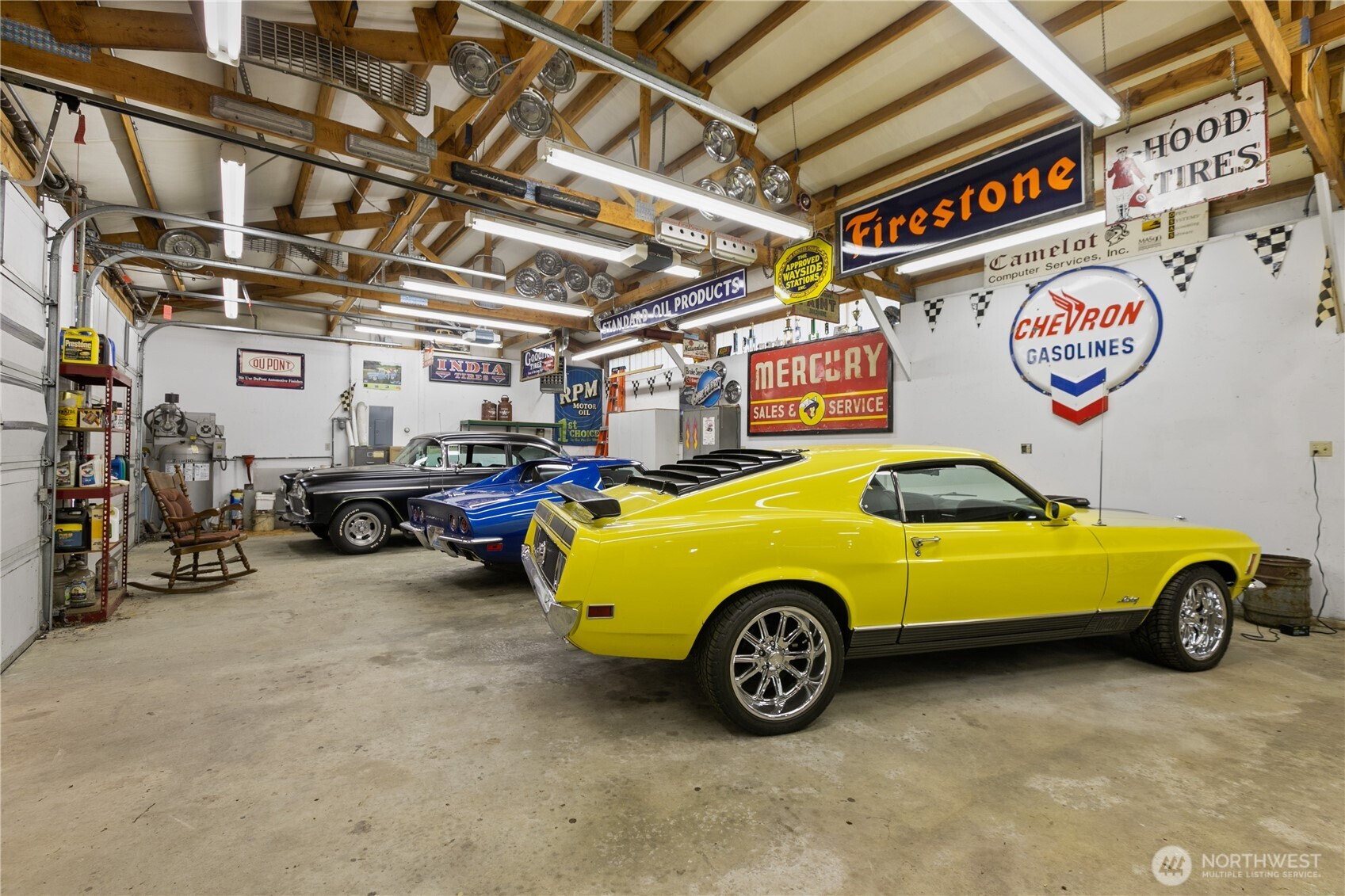 1788 Matz Road Ferndale, WA 98248 - Photo 35 of 40 a car and bike parked in a garage