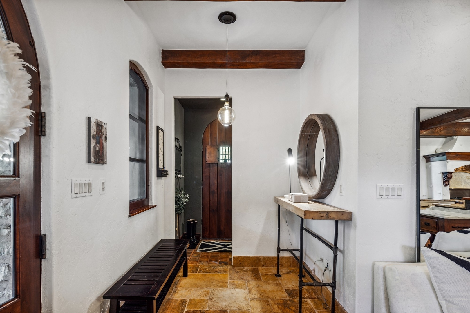 240 Spring Avenue Naperville, IL 60540 - Photo 13 of 43 a view of a livingroom with furniture and a mirror