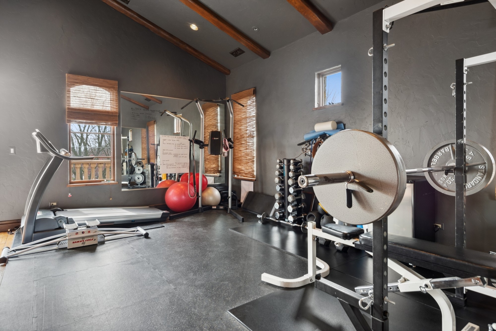 240 Spring Avenue Naperville, IL 60540 - Photo 33 of 43 a view of a room with gym equipment